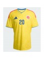 Kolumbia Juan Fernando Quintero #20 Kotipaita MM-kisat 2026 Lyhythihainen Kolumbia Juan Fernando Quintero #20 Kotipaita MM-kisat 2026 Lyhythihainen